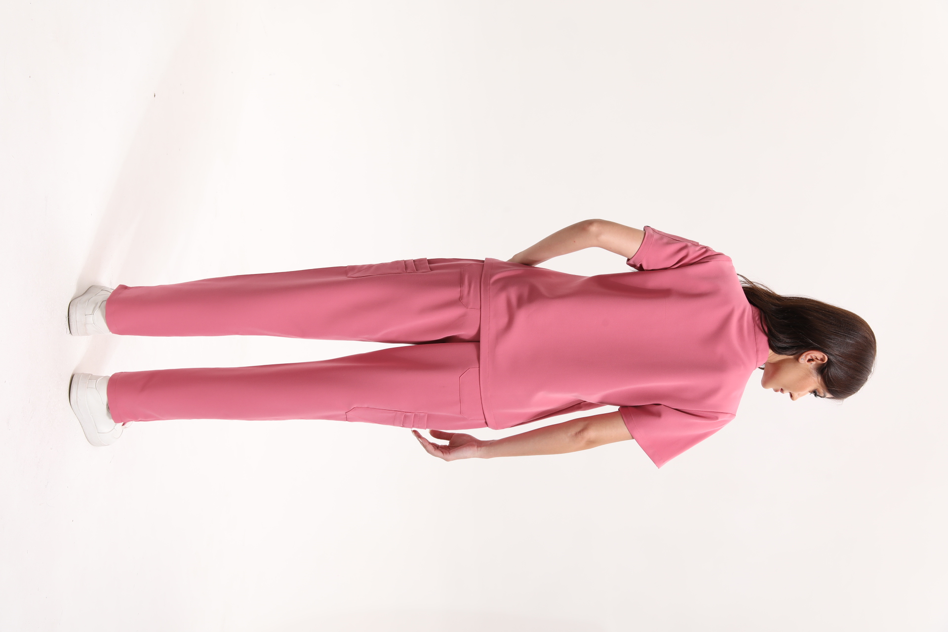 Women's Performance Scrub Top – Rose Pink